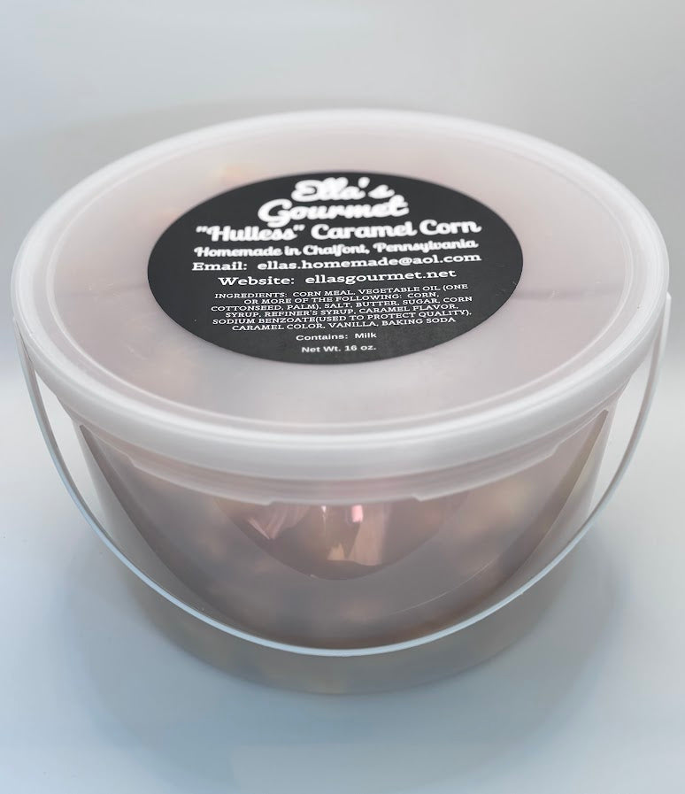 Original Caramel “Hulless” Caramel Corn Bucket (PICKUP ONLY)