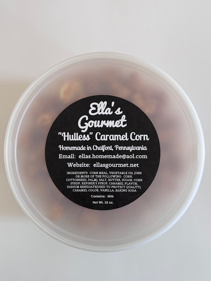 Original Caramel “Hulless” Caramel Corn Bucket (PICKUP ONLY)