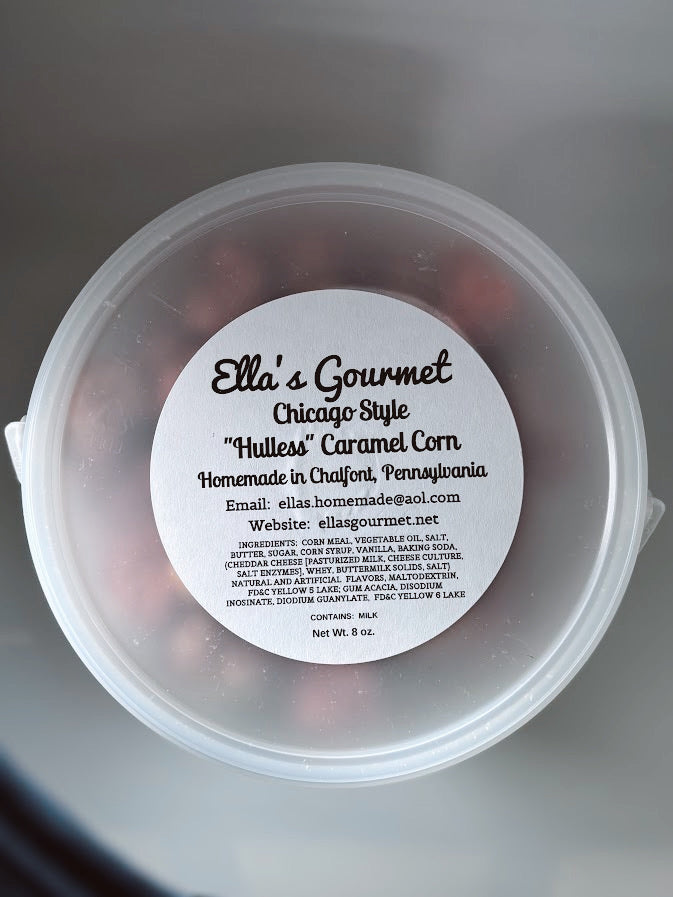 Chicago Style (Caramel + Cheddar) Hulless Corn Bucket (PICKUP ONLY)