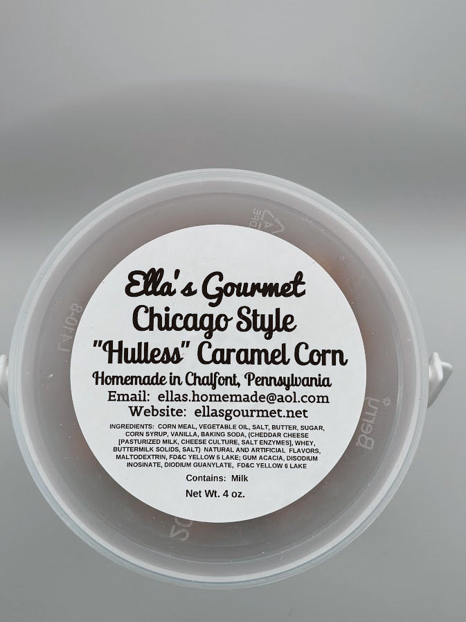 Chicago Style (Caramel + Cheddar) Hulless Corn Bucket (PICKUP ONLY)